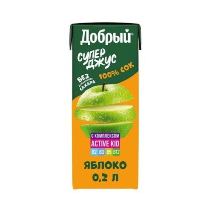 Сок с трубочкой 0,2