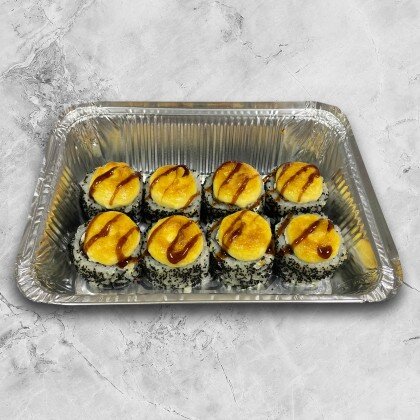 Запеченные роллы «Калифорния с угрем"