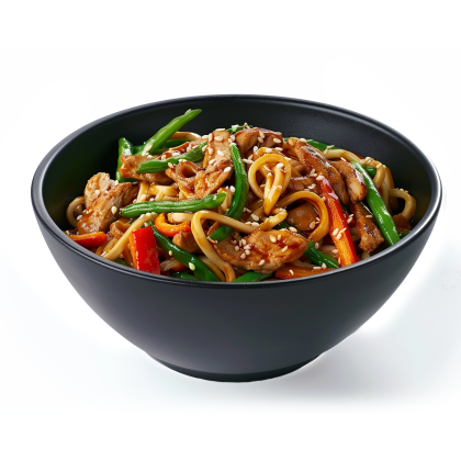 Удон с курицей