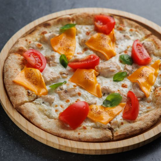 Мини пицца Сырный цыпленок