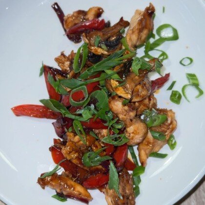 Курица в яблочном соке