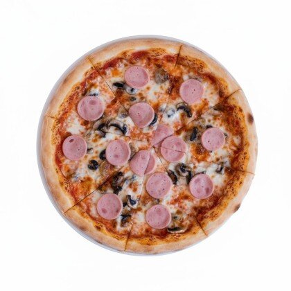 Пицца Ветчина и грибы