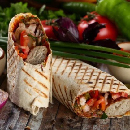 Шашлычок в лаваше