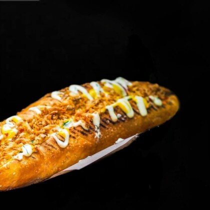 Хот-дог в булке двойной