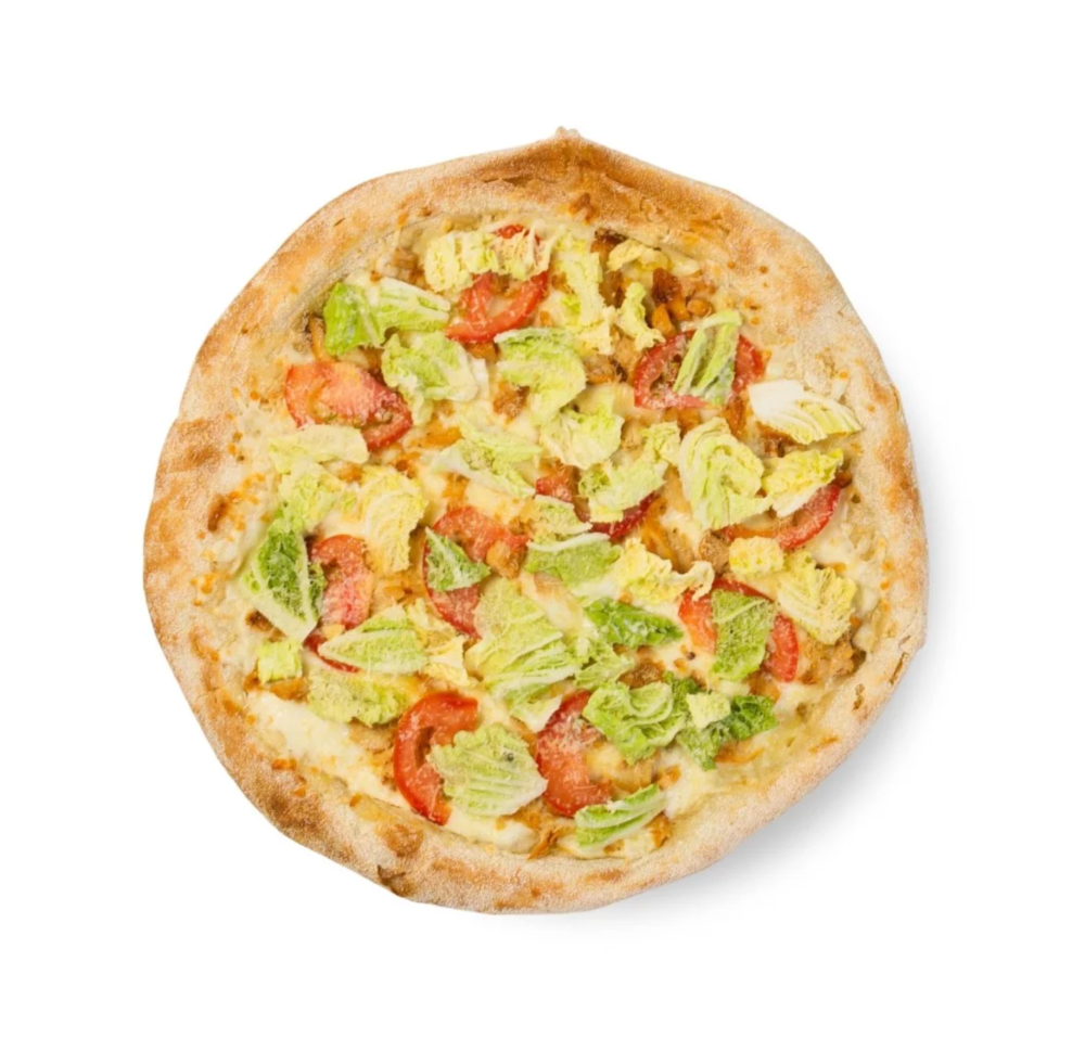 Пицца Цезарь с цыпленком