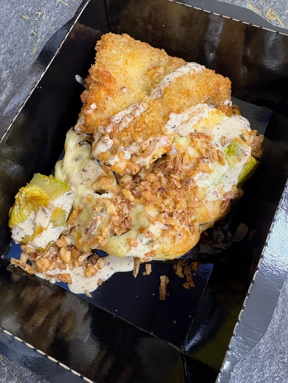 Мясной конвертик с печеными овощами