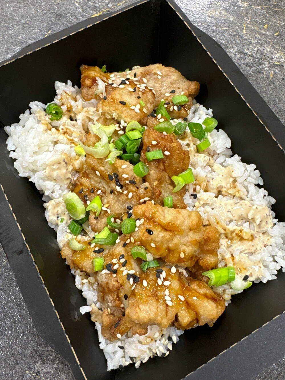 Треска по-японски с рисом