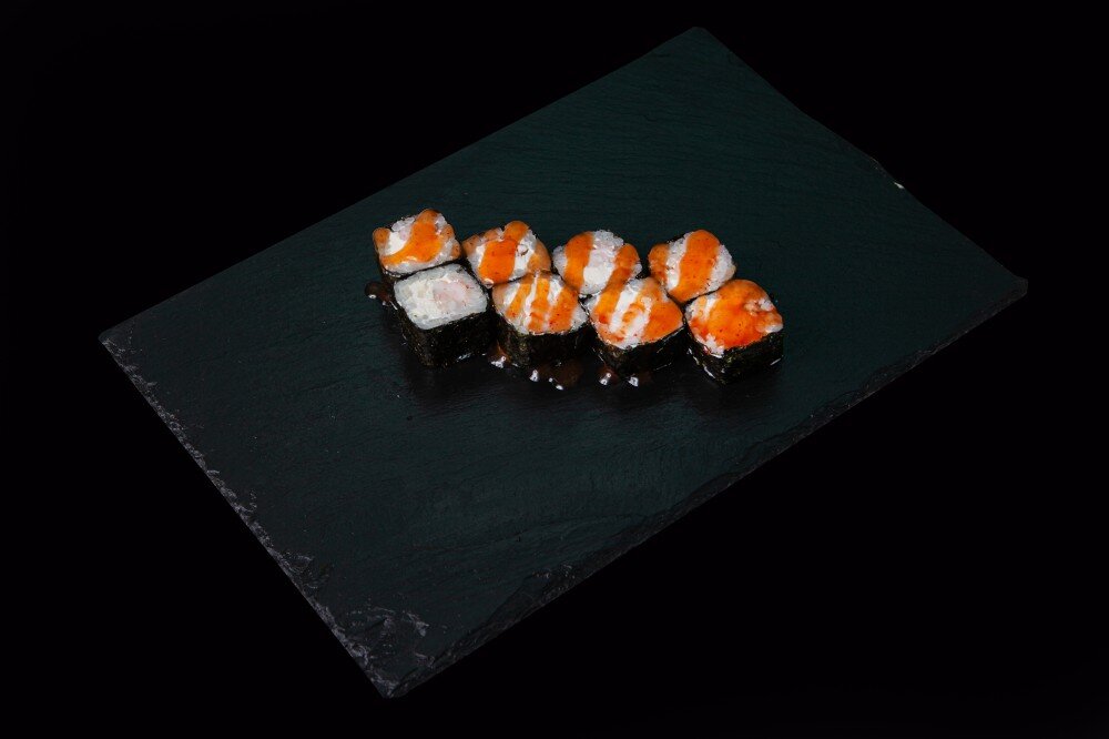 Сливочный мак с креветкой