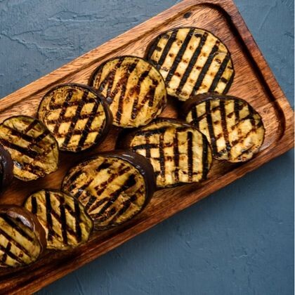 Баклажан на углях