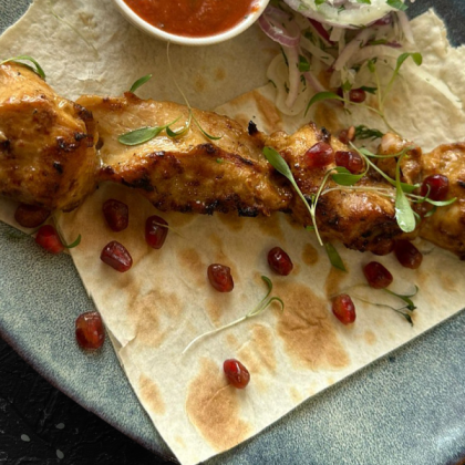 Шашлык из куриного филе