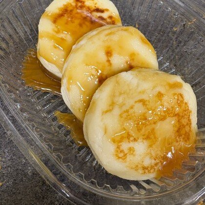 Сырники с карамельным топпингом