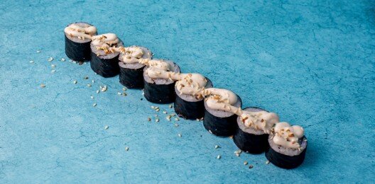 Мини ролл с грибами