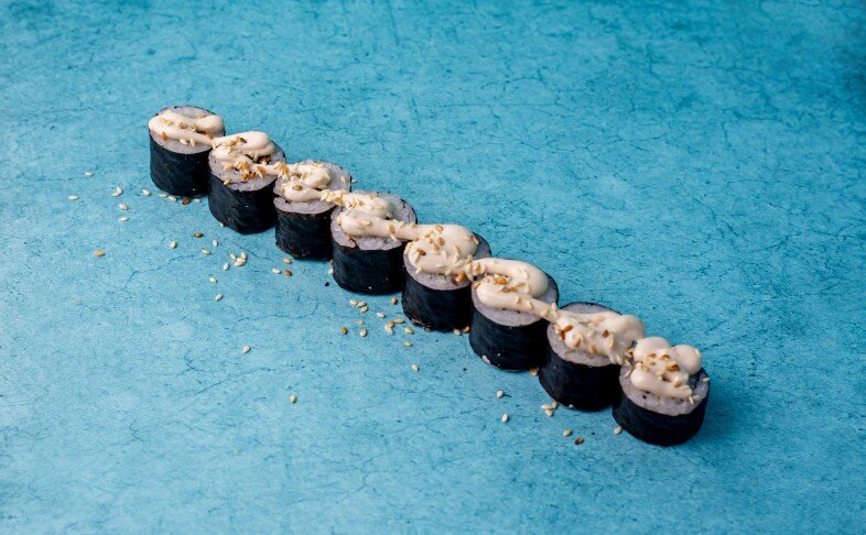 Мини ролл с грибами