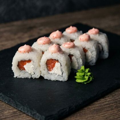 Лава с лососем