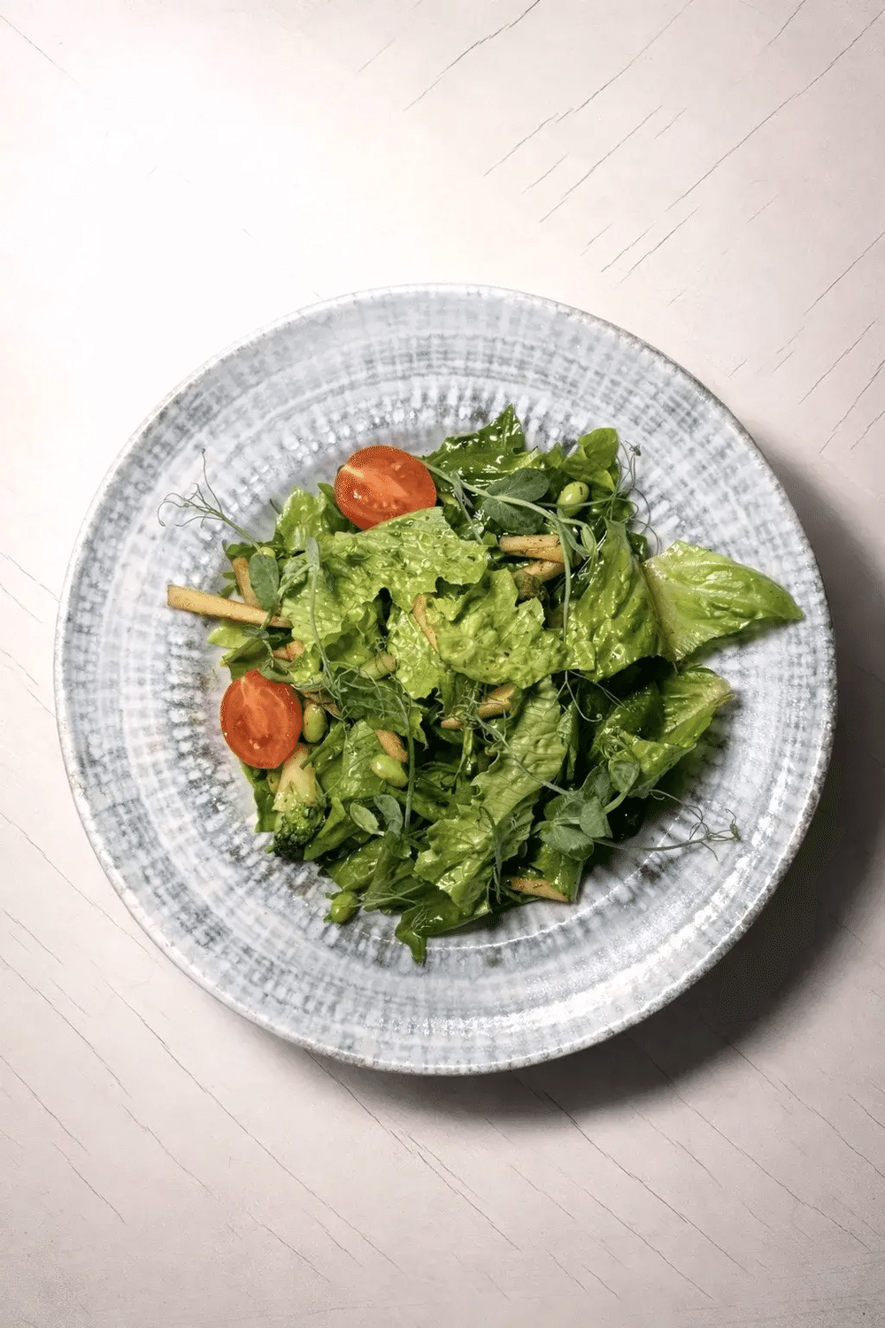 Зеленый салат