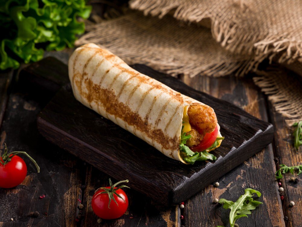 Ролл Креветки Руккола