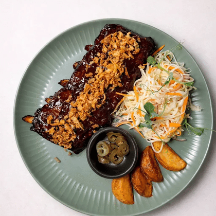 Ребра су-вид в соусе BBQ