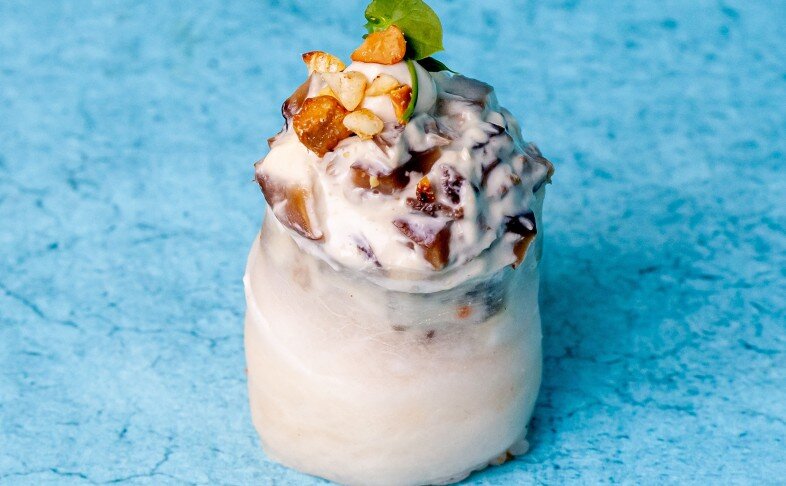 Суши в дайконе с шиитаке